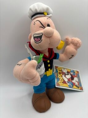 Vintage Stuffins Popeye Plush CVS Exclusive 1999 Stuffed